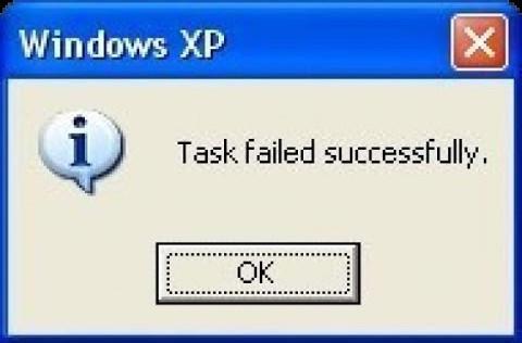 Task Failed Successfully